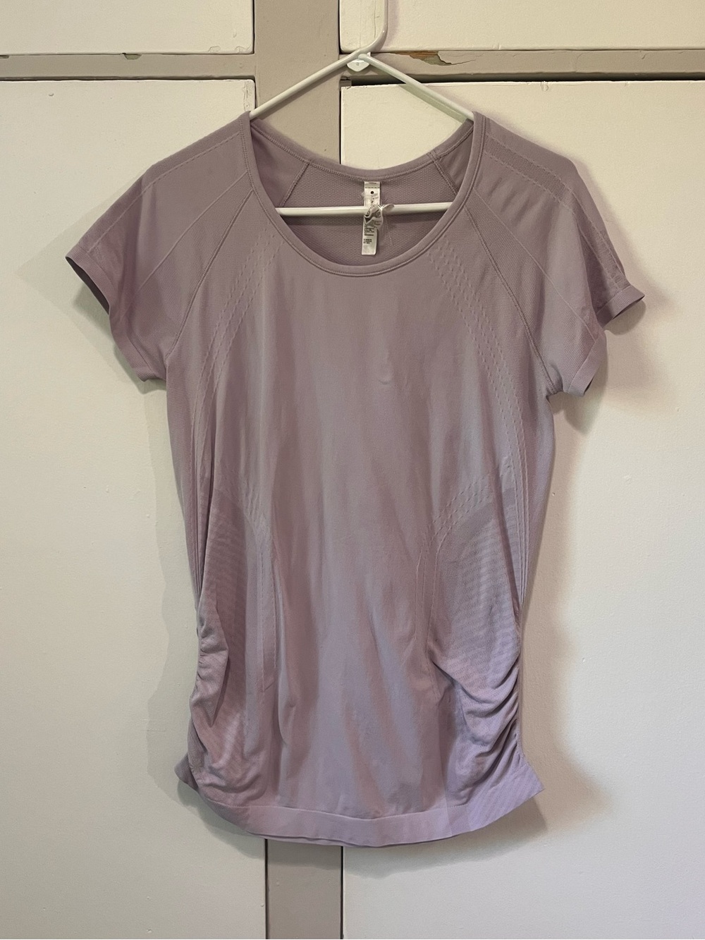 Athleta Speedlight Tee Lavender Women’s L